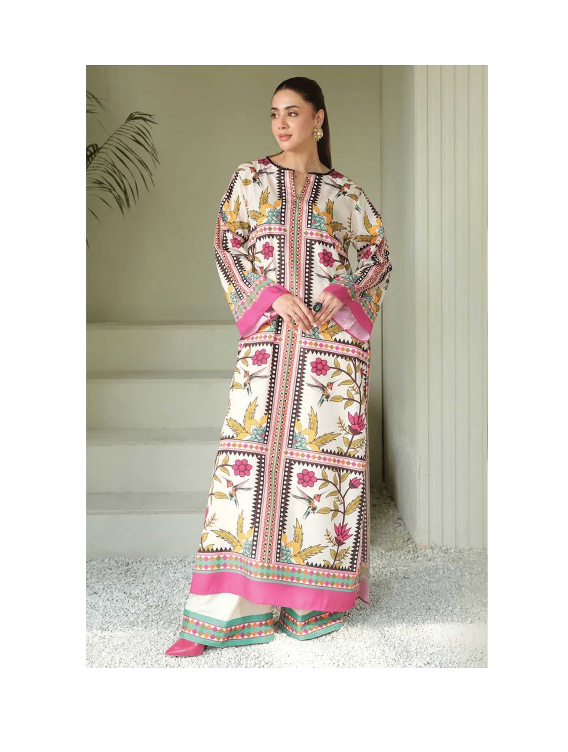 Long Shirt With Trouser 2pc