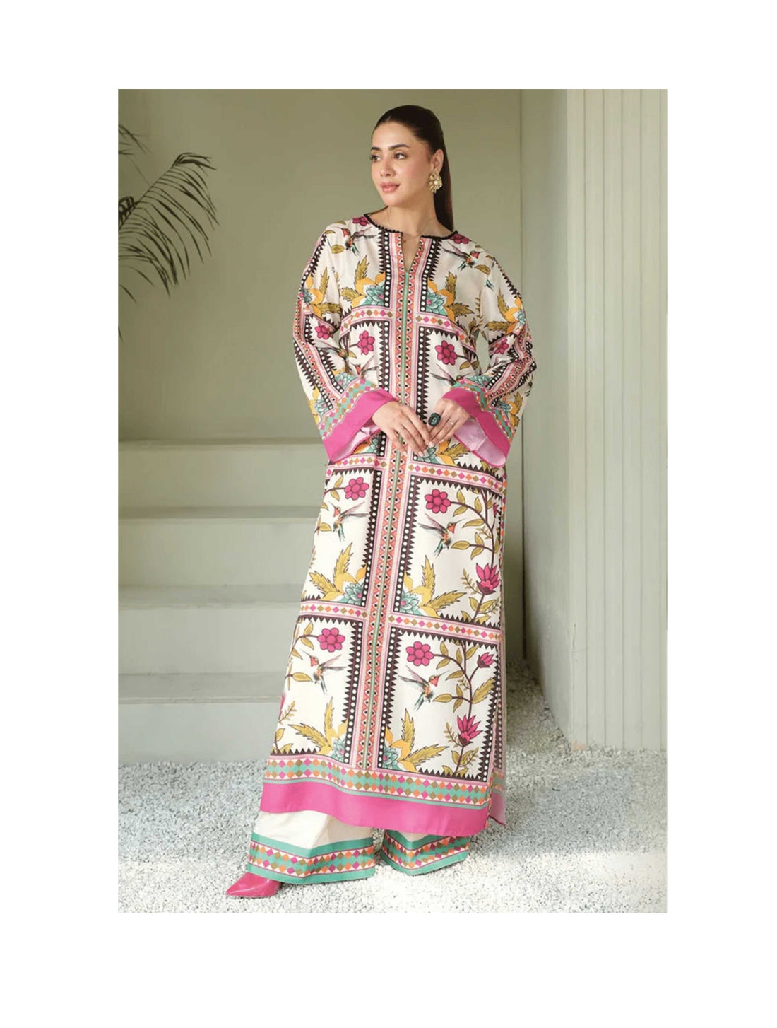 Long Shirt With Trouser 2pc