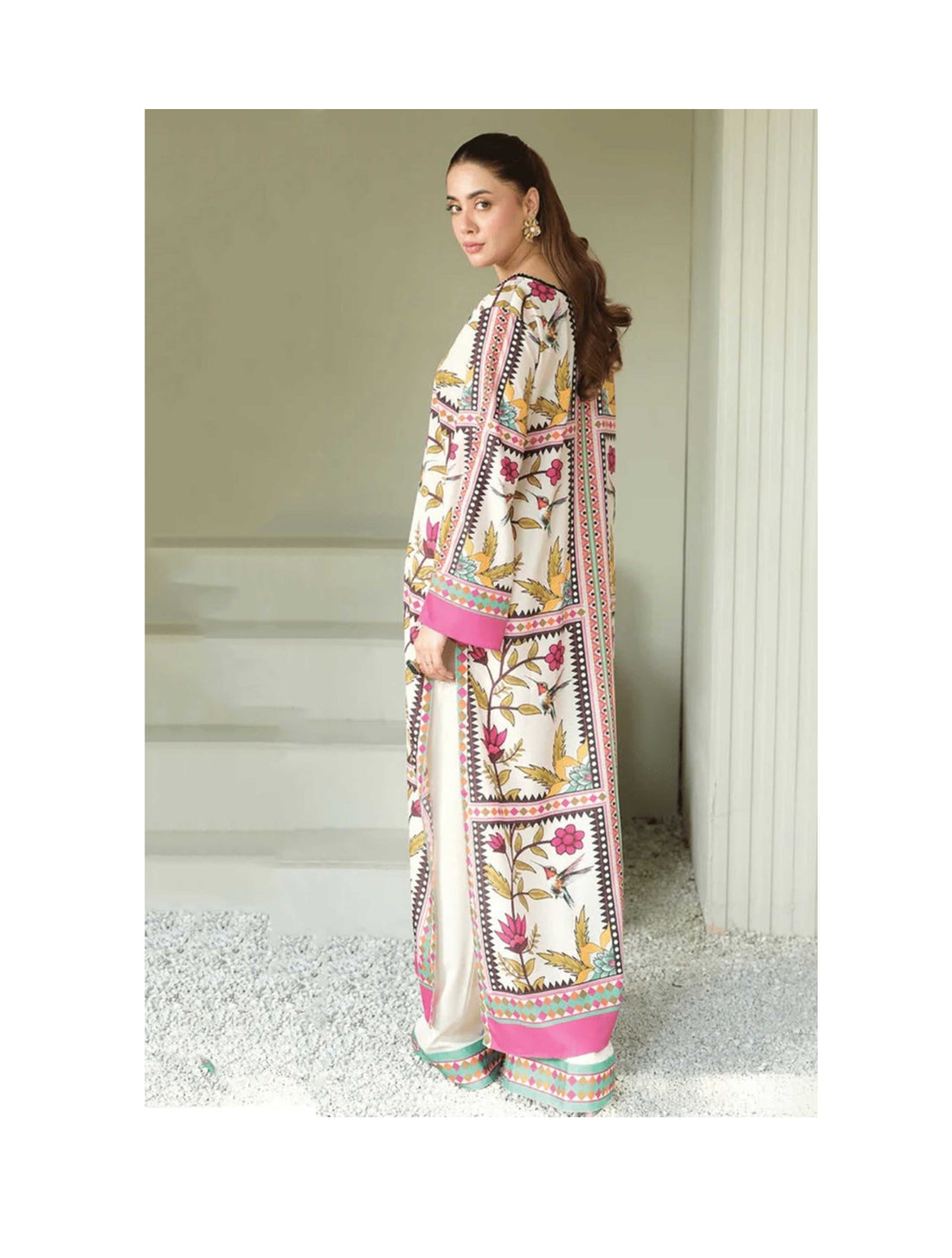 Long Shirt With Trouser 2pc